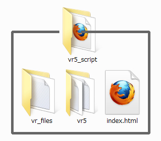 vr5_scriptsには二つのフォルダとひとつのファイルが入っています