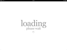 3.Loading画像が表示される 3.Loading画像が表示される