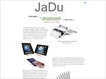 Skadoosh :: Stand for iPad