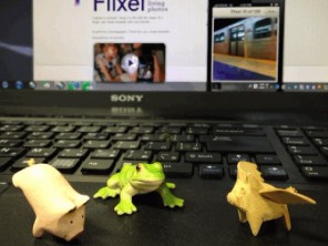 寝る前に「Flixel」でちょっとCinemagraph