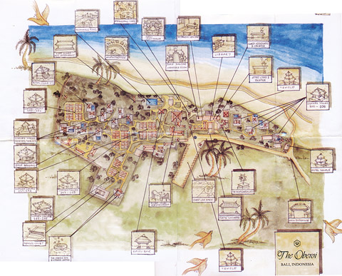 オベロイのResort Map