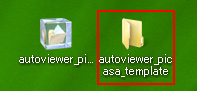 autoviewer_picasa_template フォルダ