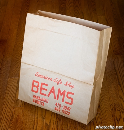 BEAMSの紙袋