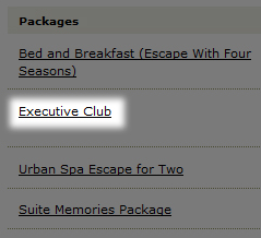 Executive Club というパッケージ