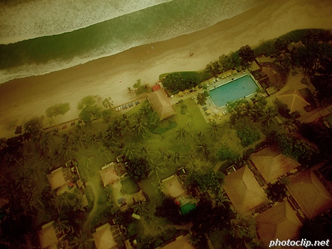 Tacogle Earth (凧写真) The Oberoi Bali