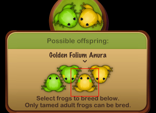 Golden Folium Anura を誕生させる