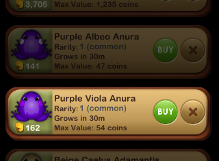 Purple Viola Anura を Catalog から調達