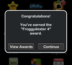Awards: Froggydexter 4
