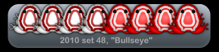 2010 set 48, Bullseye 2010 set 48, Bullseye