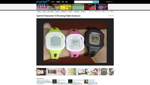 Garmin Forerunner 10 Running Watch hands-on
