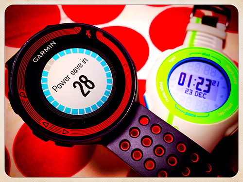 となりの人も徐々にGarmin多牌になりつつある?白いヤツ何回使ったの、ん?(^_^;)