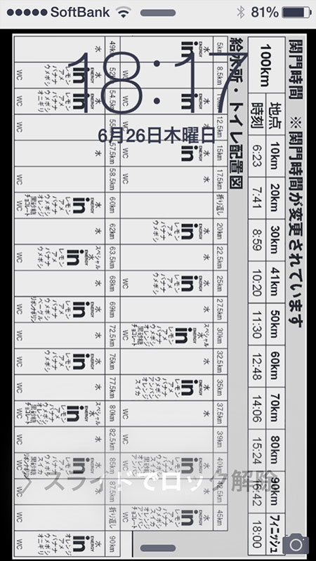 ロック画面に表示、ホーム画面に使うとすごいことになるっす(笑)