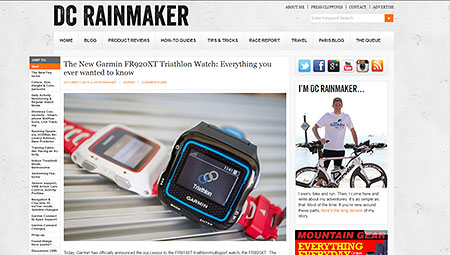 » The New Garmin FR920XT Triathlon Watch: Everything you ever wanted to know | DC Rainmaker