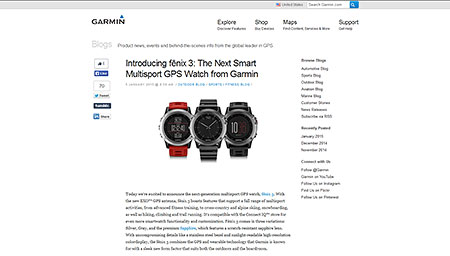 Introducing fe-nix 3: The Next Smart Multisport GPS Watch from Garmin ? Garmin Blog