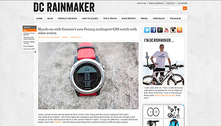 Hands-on with Garmin’s new Fenix3 multisport GPS watch with color screen | DC Rainmaker