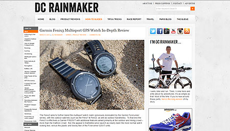 Garmin Fenix3 Multisport GPS Watch In-Depth Review | DC Rainmaker