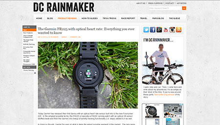 The Garmin FR225 with optical heart rate: Everything you ever wanted to know | DC Rainmaker