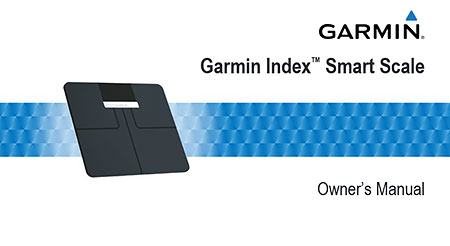 Owner's Manual: Garmin Index Smart Scale 