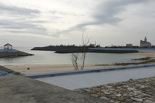 フェリスヴィラスイート 宮古島・上野の前にある海