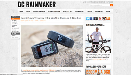 Garmin’s new Vivoactive HR & Vivofit 3: Hands-on & First Run | DC Rainmaker 
