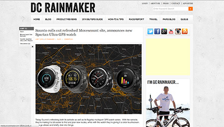 Suunto rolls out refreshed Movescount site, announces new Spartan Ultra GPS watch | DC Rainmaker 