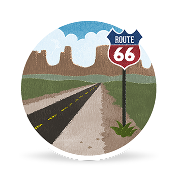Route 66 - 4,000km