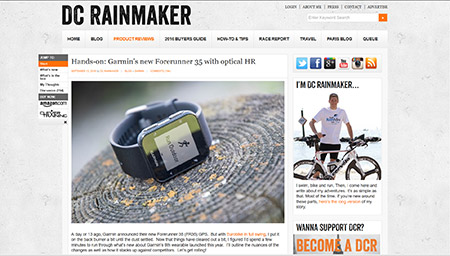 Hands-on: Garmin’s new Forerunner 35 with optical HR | DC Rainmaker 