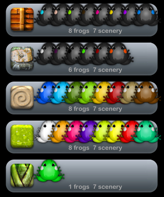 iPhoneアプリ: Pocket Frogs、なんちゃって交配システム構築中