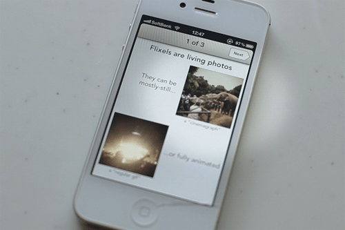iPhoneアプリ[Flixel] Ver.2.0になり動画から映像を切り出せるようになりました