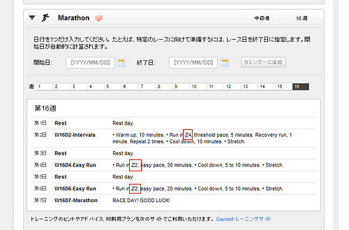 Zone2・Zone4で走りなさいってことね