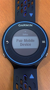 Pair Mobile Deviceの画面を出す