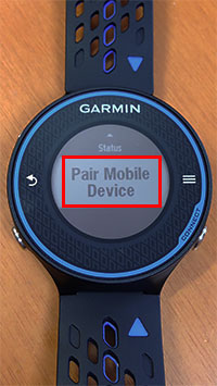 ここで「Pair Mobile Device」をタップ