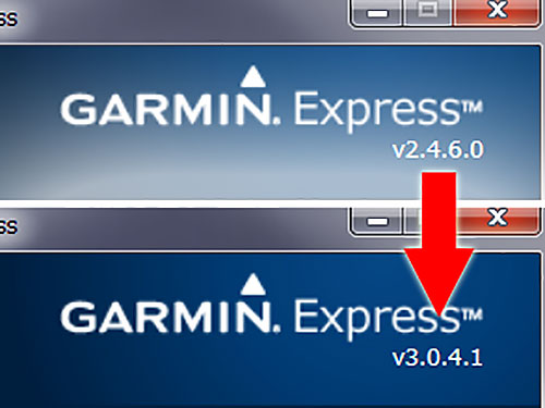 Garmin Expressのアップデートが止まらない(笑)