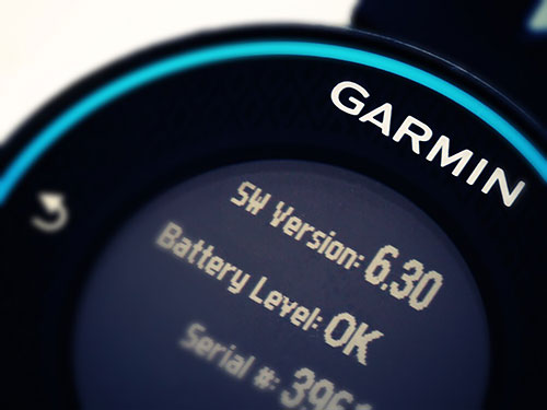 Garmin Forerunner 620 浅いレビュー(21) SW3.1へのアップデートが入りました