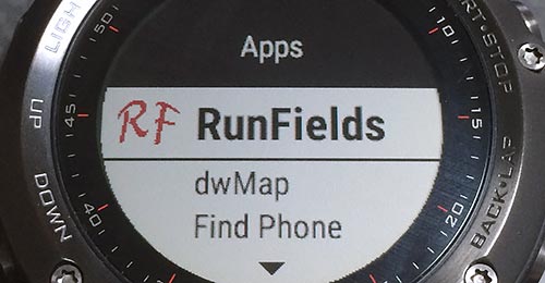 Settings > Apps > RunFields