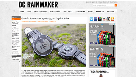 Garmin Forerunner 230 & 235 In-Depth Review