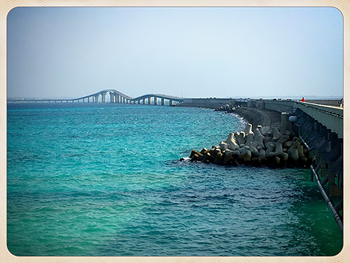 伊良部大橋(伊良部島側から)