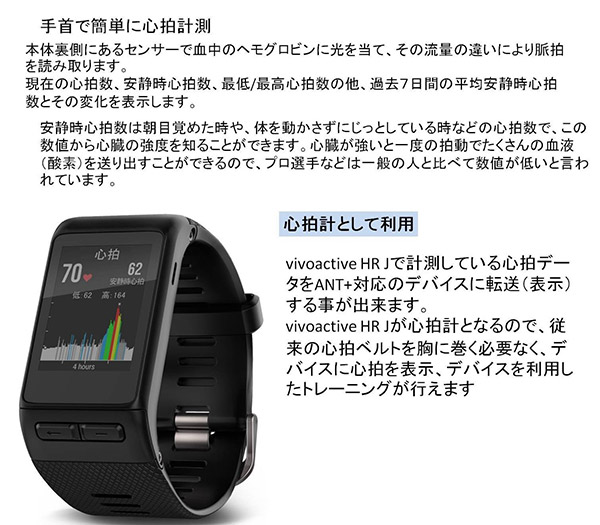 Garmin Vivoactive Hrの日本語版 Vivoactive J Hrは16年6月29日 水 発売 Beach Resort Photoclip Run