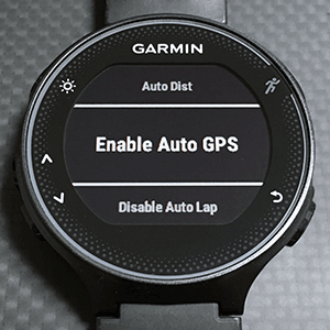 Enable Auto GPSでStartボタンを押す