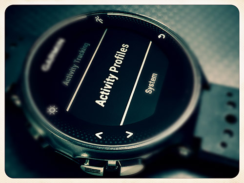 Garmin Forerunner 235 浅いレビュー(14) Activity Profilesはカスタマイズできるようにして欲しかったかな