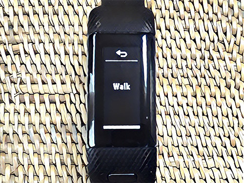 Activity Profile: Walk