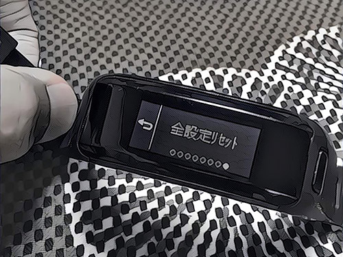 Garmin vivosmart HR J 浅いレビュー(9) バイブレーション機能が正常に動作しなくなった時には