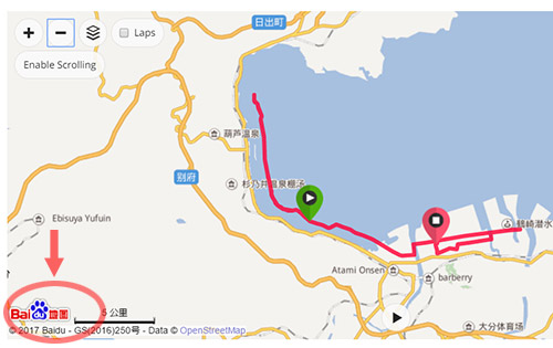 Garmin Connectで個別アクティビティページのマップがBaiduになっちゃってる方へ