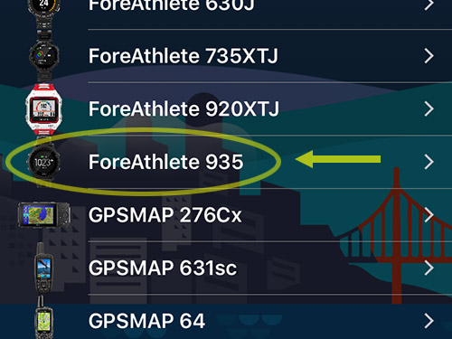 Forerunner 935の日本版はForeAthlete 935という名前で出るのか