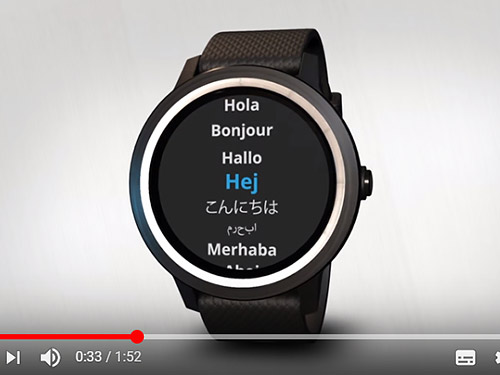 【Garmin vivoactive 3】オフィシャル動画内に映っている言語選択画面が意味すること(いまのところ謎)
