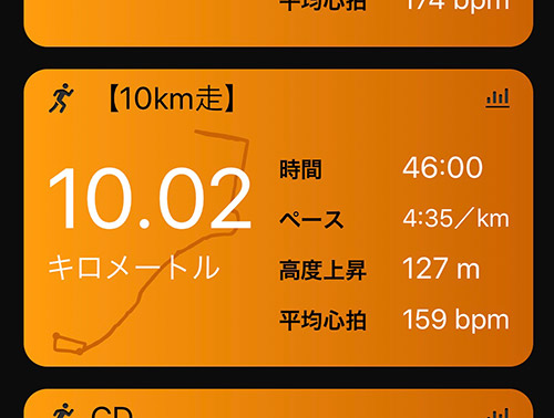 ラン近況(14)10km走&「・・・ないと」進捗状況