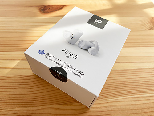 jog用に買ってみたんですけどね、boco PEACE TW-1 [earsopen 左右独立