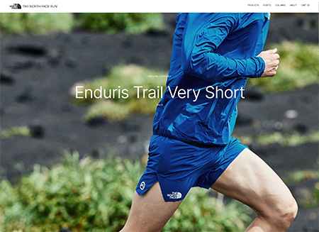 サイドのスリットと股下寸法がヤル気マンマン「THE NORTH FACE Enduris Trail Very Short」